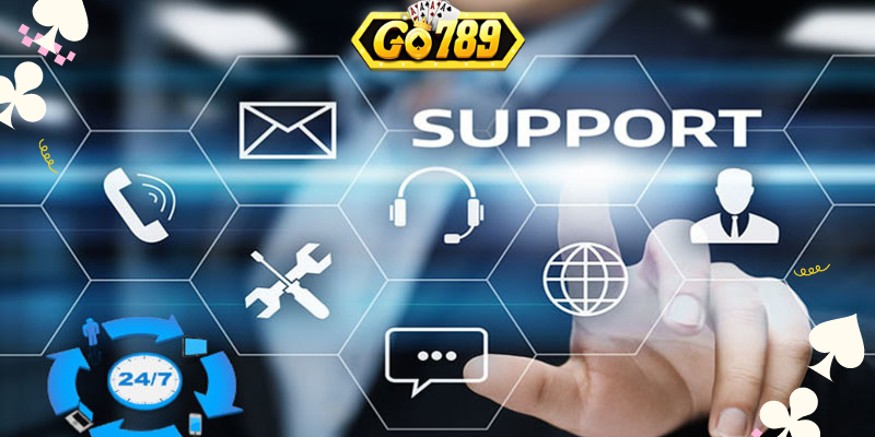 Liên hệ hỗ trợ dễ dàng 24/7